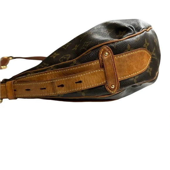 USED AUTHENTIC LOUIS VUITTON Monogram Tolum GM Shoulder Bag - Picture 7 of 11